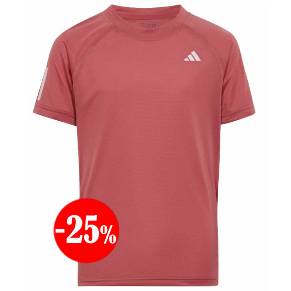 CAMISETA CLUB MANGA CORTA CARMIN ADIDAS