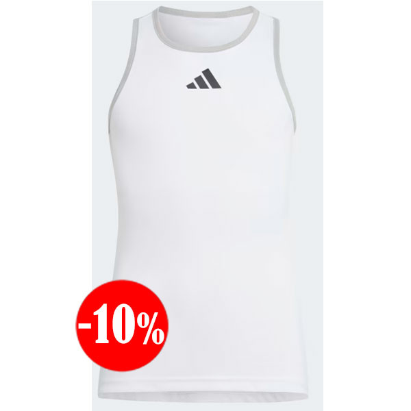 CAMISETA CLUB TIRANTES BLANCA ADIDAS