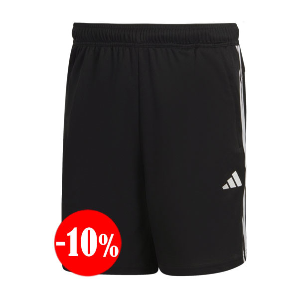 PANTALÓN ESSENTIALS PIQUÉ 3 BANDAS NEGRO ADIDAS
