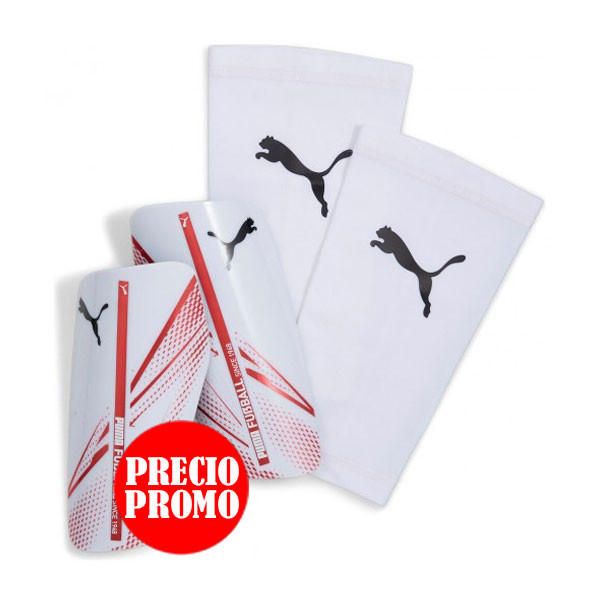 ESPINILLERAS ATTACANTO SLEEVE BLANCA PUMA