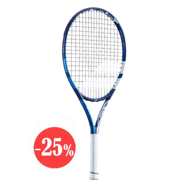 RAQUETA JR25 DRIVE ENCORDADA 2022 BABOLAT