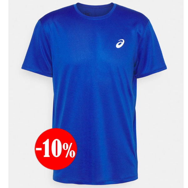 CAMISETA CORE SS MANGA CORTA AZUL ASICS