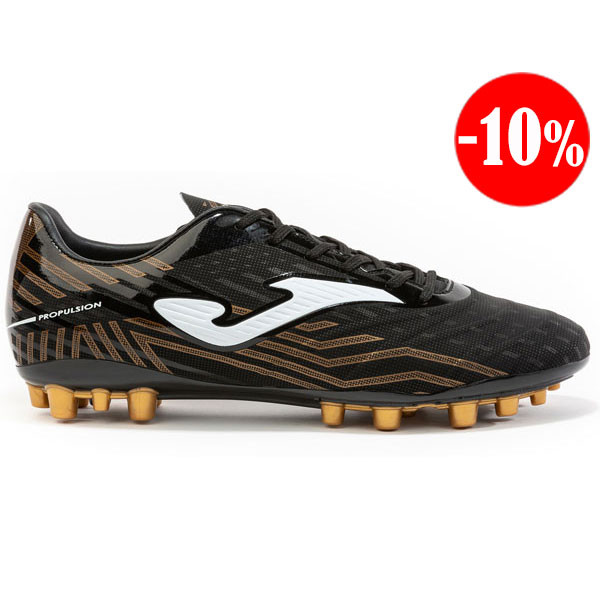 BOTAS PROPULSION 2001 NEGRO-DORADO ARTIFICIAL GRASS JOMA