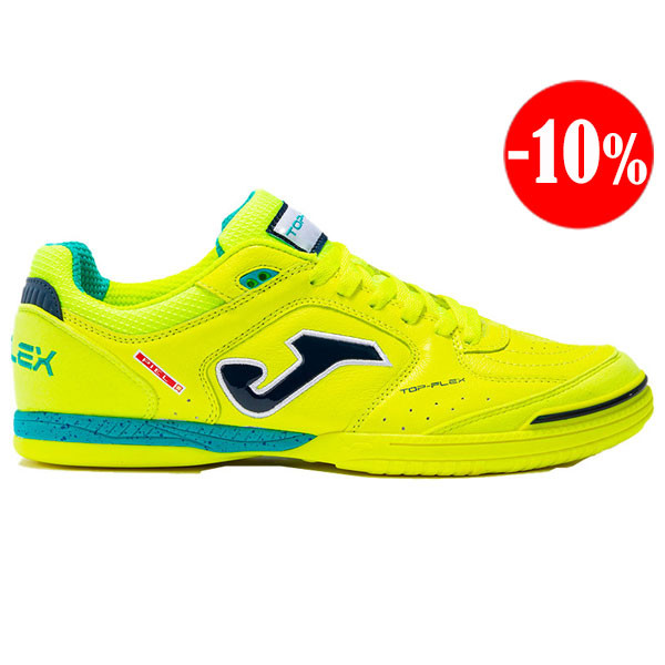 ZAPATILLAS TOP FLEX 2309 LEMON-FLUOR INDOOR JOMA