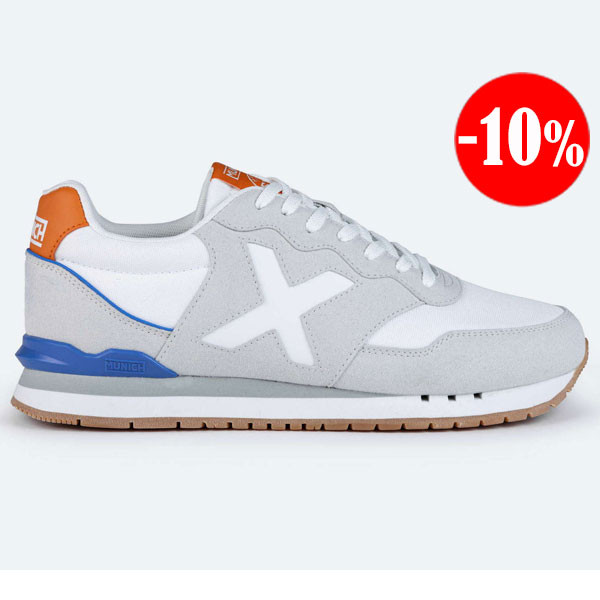 ZAPATILLAS 4150222 DASH 222 BLANCO-AZUL MUNICH