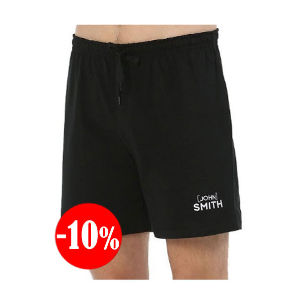 PANTALÓN GUVIO CORTO NEGRO JOHN SMITH