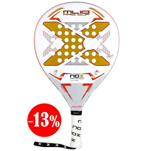 PALA ML10 PRO CUP ULTRALIGH BLANCA 23 NOX