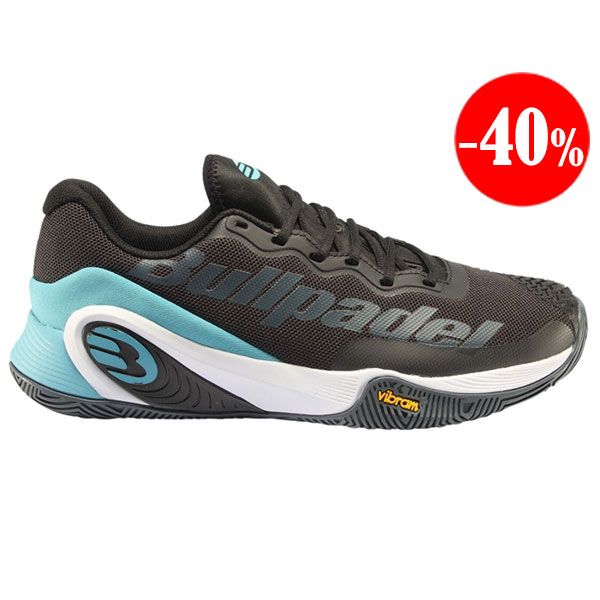 ZAPATILLAS HACK VIBRAM 23V NEGRO-AZUL BULLPADEL