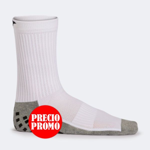 CALCETÍN ANTI-SLIP MEDIO BLANCO JOMA