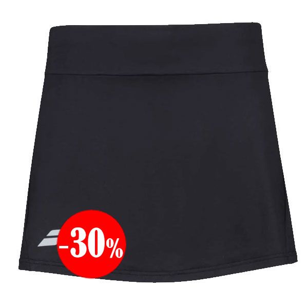 FALDA PLAY CON PANTALÓN NEGRO-GRIS BABOLAT