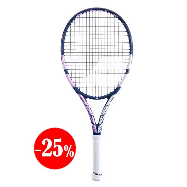 RAQUETA JR25 PURE DRIVE GIRL ENCORDADA 2024 BABOLAT