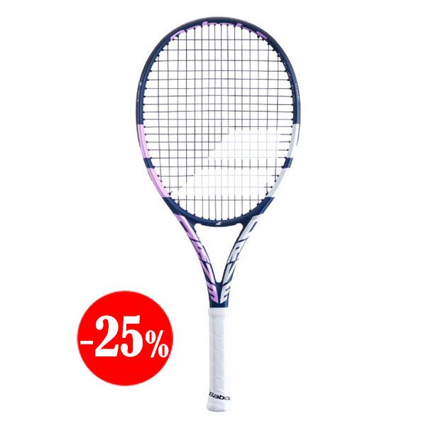 RAQUETA JR26 PURE DRIVE GIRL ENCORDADA 2024 BABOLAT