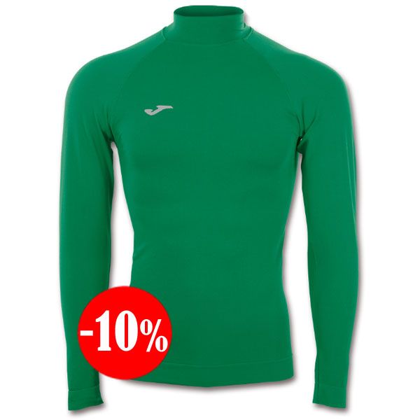 CAMISETA BRAMA CLASSIC MANGA LARGA VERDE 2025 JOMA