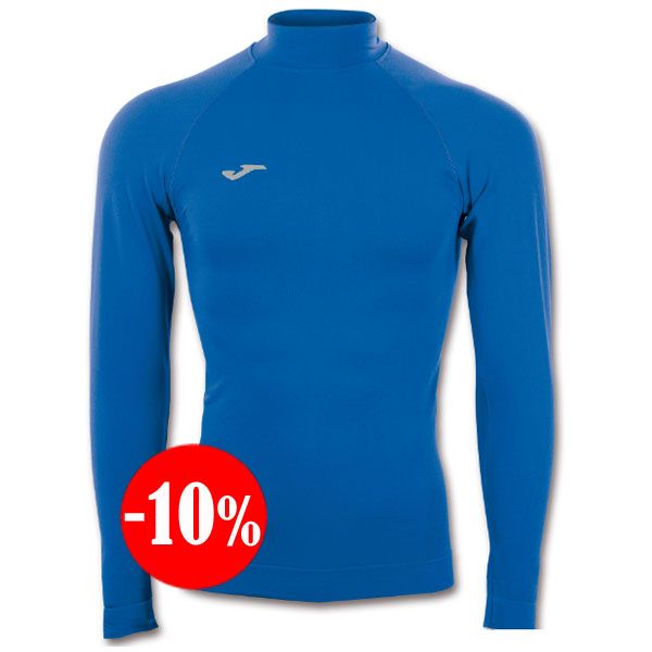 CAMISETA BRAMA CLASSIC MANGA LARGA AZUL 2025 JOMA
