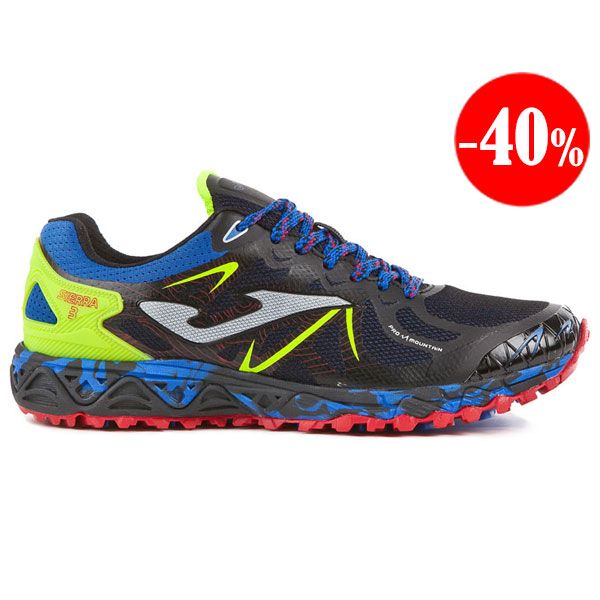 ZAPATILLAS TK.SIERRA 701 NEGRO-AZUL 2017 JOMA