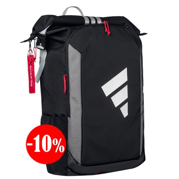 MOCHILA MULTIGAME 3.4 2025 NEGRO-ROJO ADIDAS