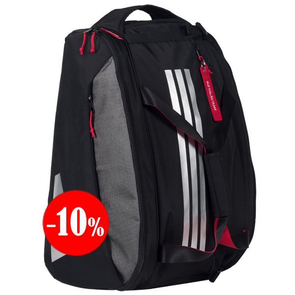 PALETERO MULTIGAME 3.4 2025 ALE GALAN NEGRO-ROJO ADIDAS