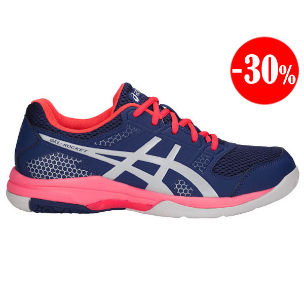 ZAPATILLAS ROCKET 8 GEL AZUL ASICS VOLEIBOL