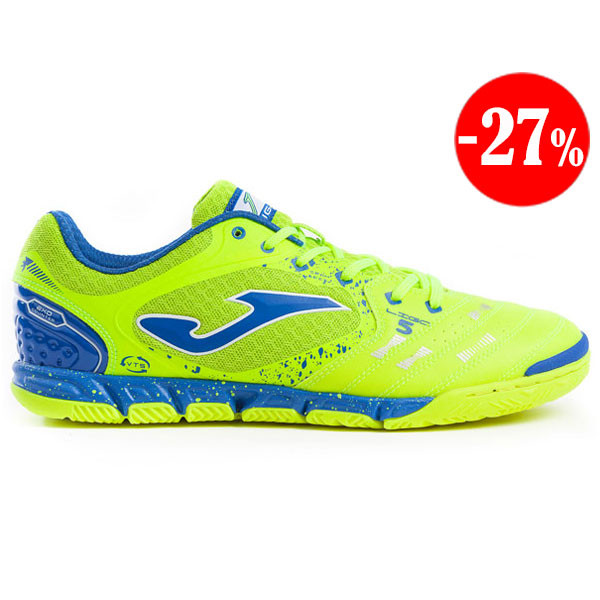ZAPATILLAS LIGA 5 911 VERDE-FLUOR INDOOR JOMA
