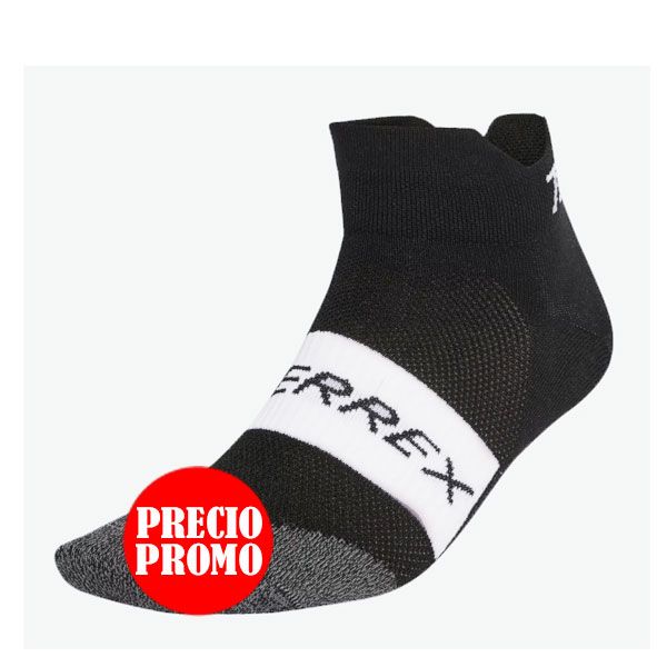 CALCETINES TOBILLERO HEAT.RDY NEGRO-BLANCO TERREX ADIDAS