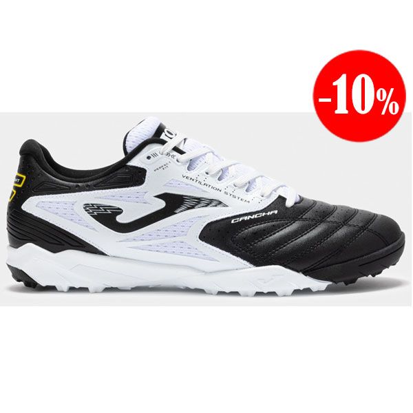 ZAPATILLAS CANCHA 2501 TURF BLANCO-NEGRO 2025 JOMA