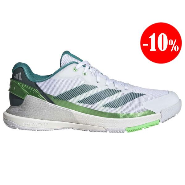 ZAPATILLAS CRAZYQUICK LS BLANCA-VERDE 2025 ADIDAS