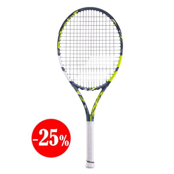 RAQUETA JR26 AERO ENCORDADA 2024 BABOLAT
