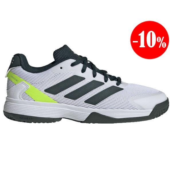 ZAPATILLAS UBERSONIC K BLANCO-VERDE 2025 ADIDAS