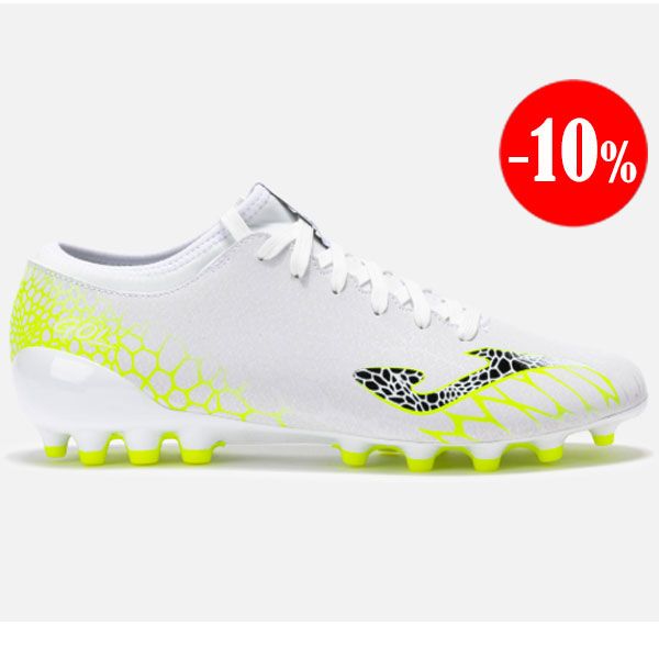 BOTAS GOL 2502 BLANCO-LIMA ARTIFICIAL GRASS 2025 JOMA