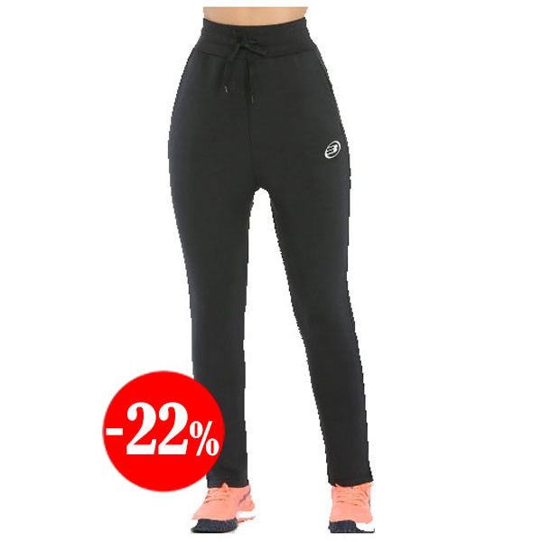 PANTALÓN DURANIA LARGO NEGRO BULLPADEL