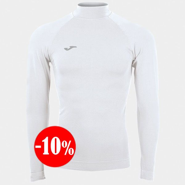 CAMISETA BRAMA CLASSIC MANGA LARGA BLANCO 2025 JOMA