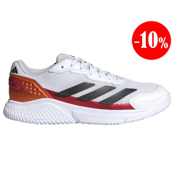 ZAPATILLAS COURTQUICK BLANCO-NARANJA 2026 ADIDAS