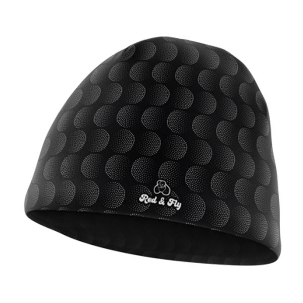 GORRO DEPORTIVO ESTAMPADO NEGRO-BLANCO RED&FLY CASUAL SPORT