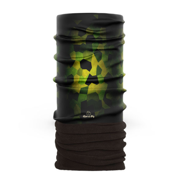 TAPACUELLO POLAR DEPORTIVO ESTAMPADO VERDE RED&FLY CASUAL SPORT