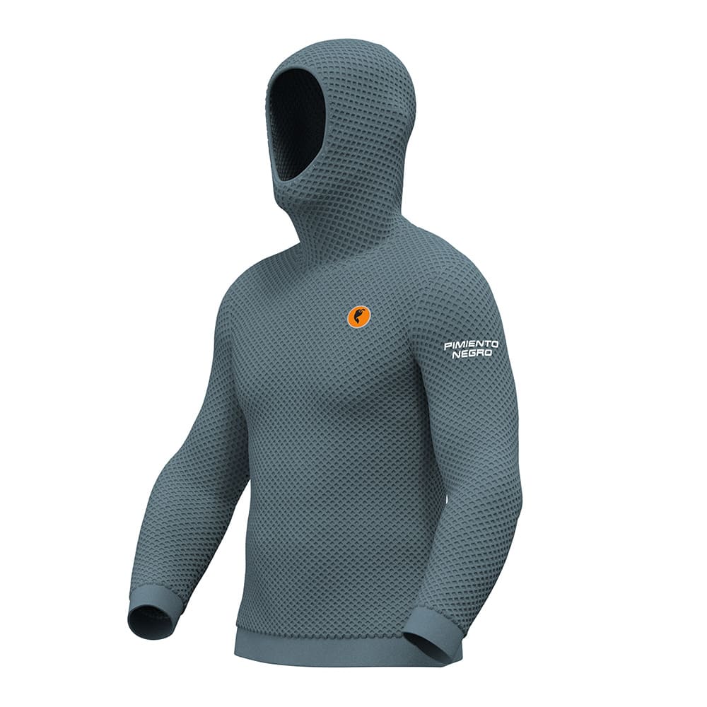 SUDADERA UNISEX CAPUCHA INDIGO