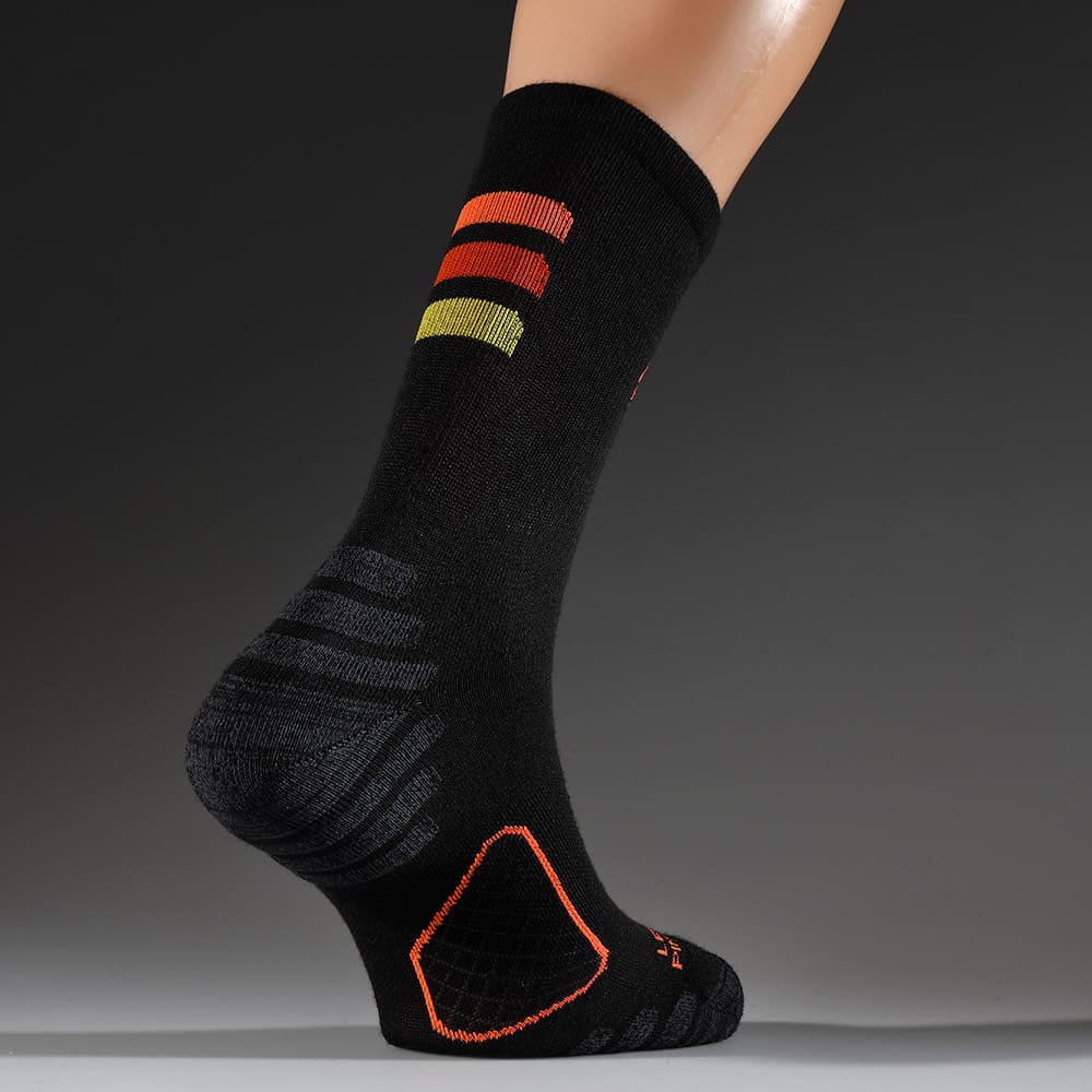 CALCETINES MERINO TRAIL  NARANJA