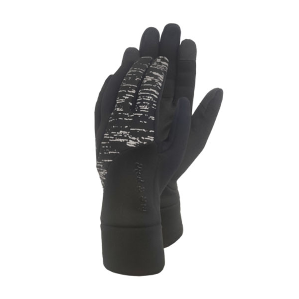 GUANTES REFLECTANTES DEPORTIVOS NEGRO RED&FLY CASUAL SPORT