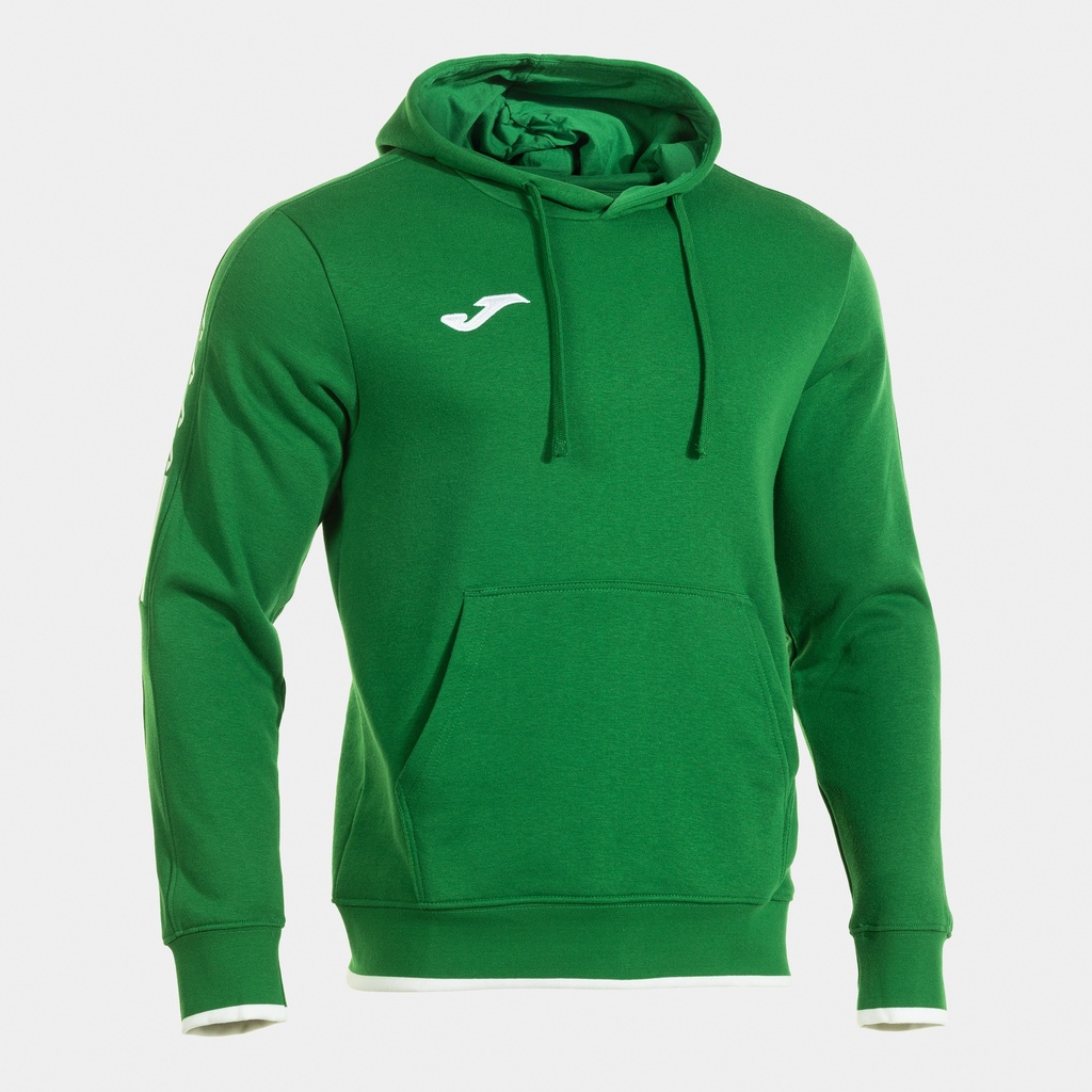 SUDADERA OLIMPIADA CAPUCHA VERDE