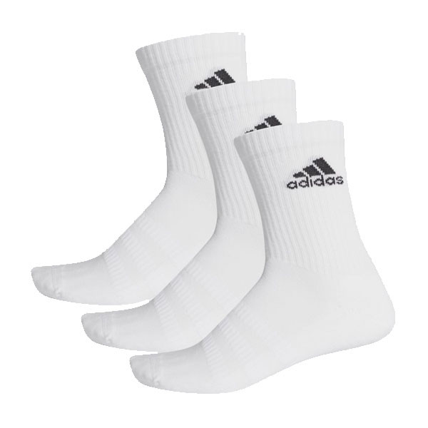 CALCETINES CLÁSICOS CUSH CRW 3PP BLANCO ADIDAS TENIS