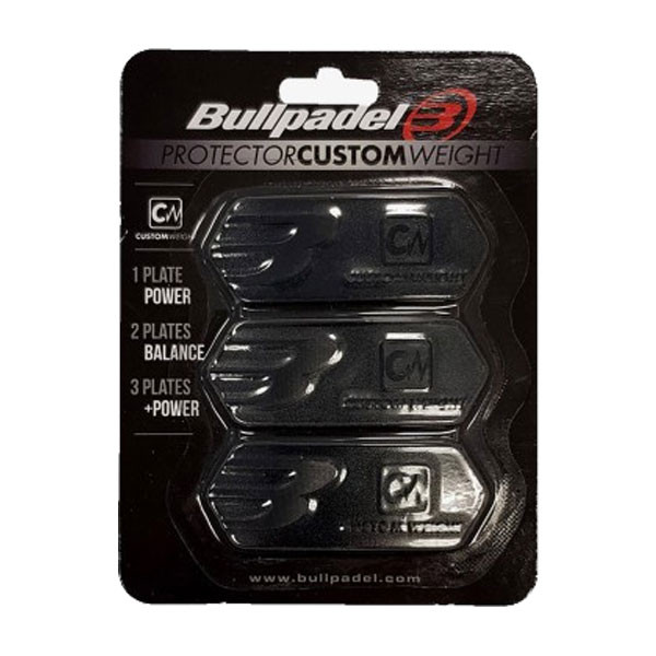 PROTECTOR CUSTOM WEIGHT NEGRO BULLPADEL PADEL