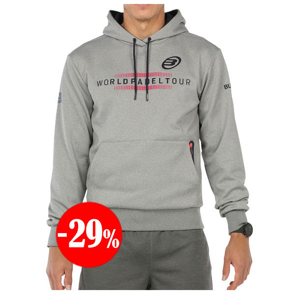 SUDADERA RADU WPT GRIS BULLPADEL