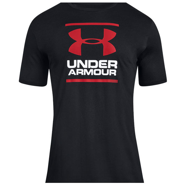 CAMISETA GL FOUNDATION MC NEGRO UNDER ARMOUR RUNNING