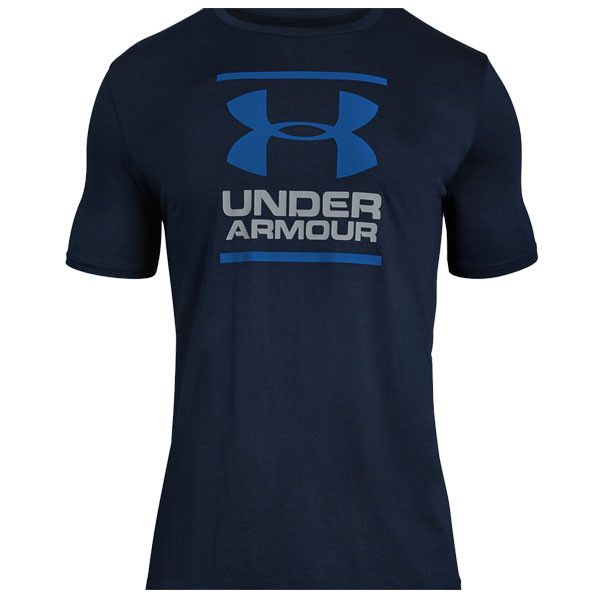 CAMISETA GL FOUNDATION MC AZUL UNDER ARMOUR RUNNING