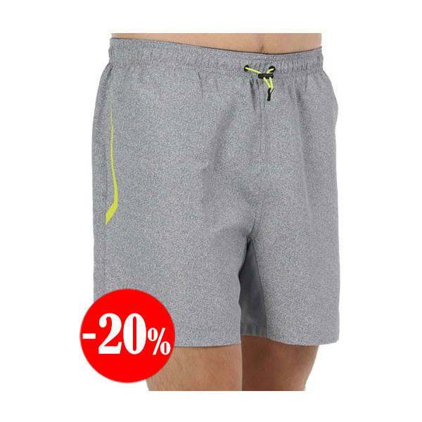 PANTALÓN CREGUE CORTO CENIZA-VIGORE BULLPADEL