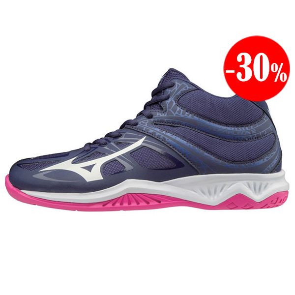 ZAPATILLAS THUNDER BLADE 2 MID LILA MIZUNO