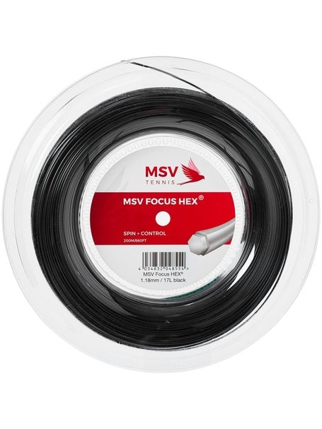 BOBINA 118/17 FOCUS HEX 200 METROS NEGRO
