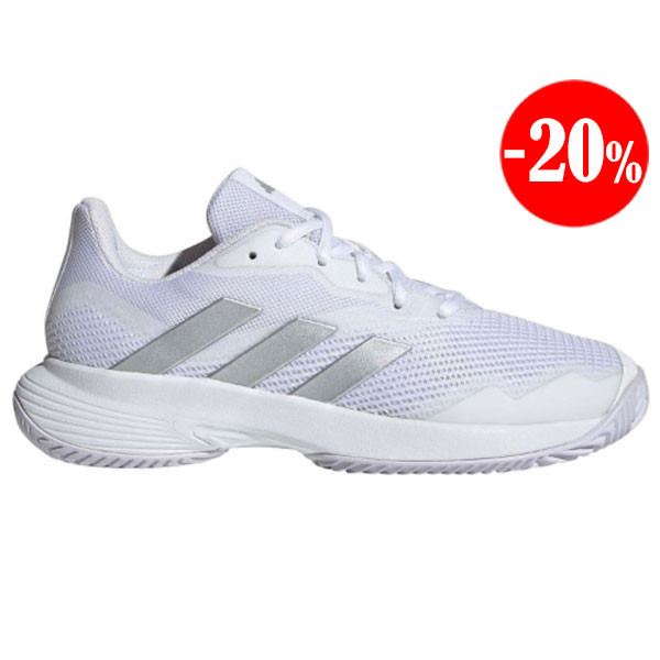 ZAPATILLAS COURTJAM CONTROL BLANCO-PLATA ADIDAS