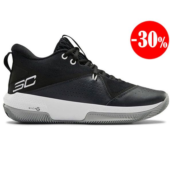 ZAPATILLAS SC 3ZERO IV NEGRO UNDER ARMOUR