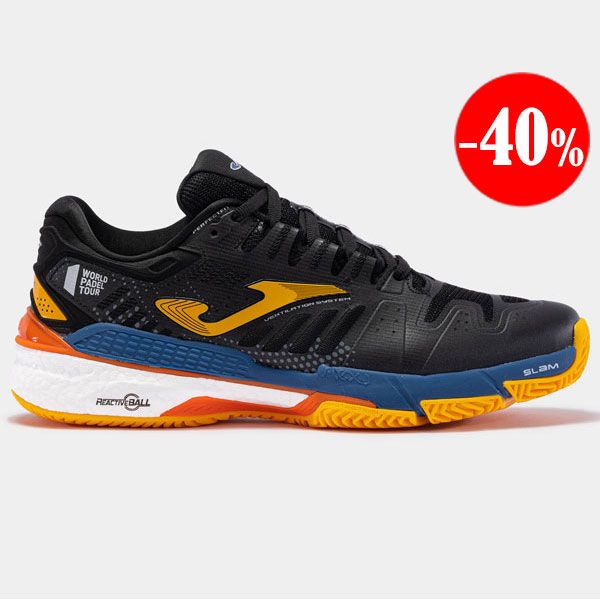 ZAPATILLAS T.SLAM 2301 WPT NEGRO-AZUL 2023 JOMA