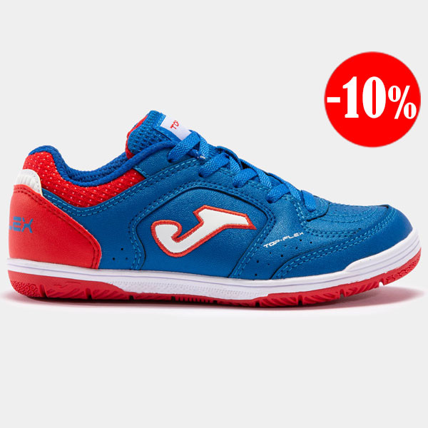 ZAPATILLAS TOP FLEX 2303 MARINO-AMARILLO INDOOR JOMA